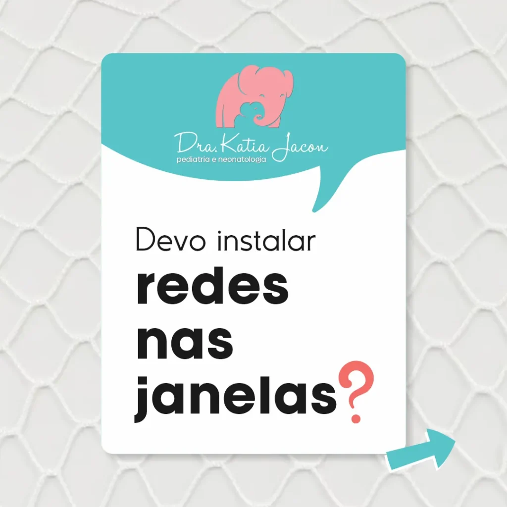 Devo instalar redes nas janelas?